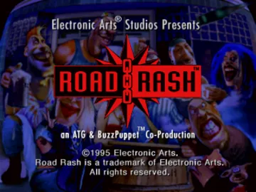 Road Rash (US) screen shot title